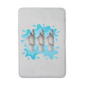 Zen Stones en Water Splash Bath Mat (Voorkant Verticaal)