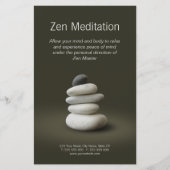 Zen Stones flyer (Voorkant)