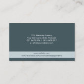 Zen Stones - harmonie en rust Visitekaartje (Achterkant)