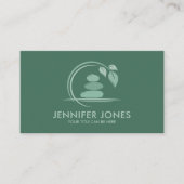 Zen Stones - harmonie en rust Visitekaartje (Voorkant)