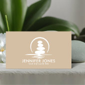Zen Stones - harmonie en rust Visitekaartje