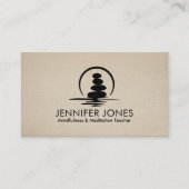 Zen Stones - harmonie en rust Visitekaartje (Voorkant)