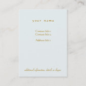 Zen Stones Holistic Healer and Natural Medicine Visitekaartje (Achterkant)