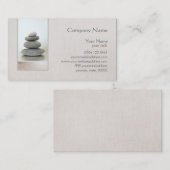 Zen Stones Holistic Health Healer Visitekaartje (Voorkant / Achterkant)