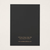 Zen Stones Ketting Bracelet Display Card Visitekaartje (Achterkant)