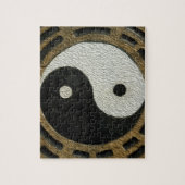 Zen Stones met Yin en Yang Legpuzzel (Verticaal)