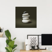 Zen Stones - poster (Thuiskantoor)