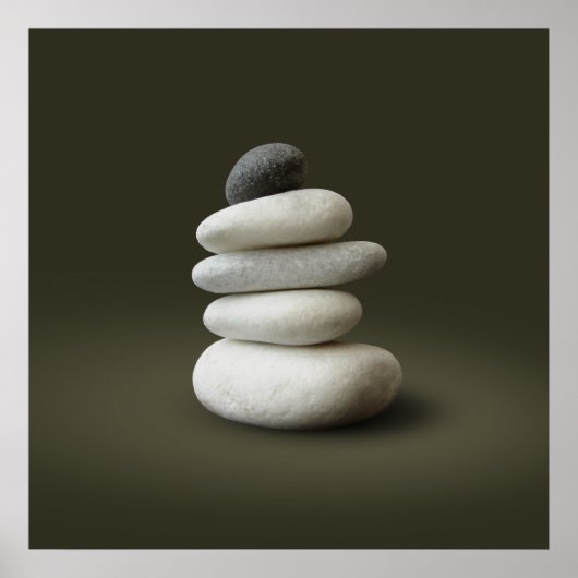 Zen Stones - poster (Voorkant)