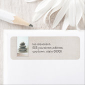 Zen Stones Return Address Labels (Insitu)