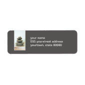 Zen Stones Return Label (Voorkant)