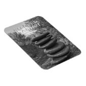 Zen Stones Rock Bottom | Motivatie Inspirerend Magneet (Rechterzijde)
