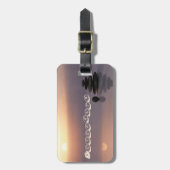 Zen Stones, Sunset Bagagelabel (Voorkant verticaal)