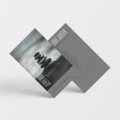 Zen Stones Yoga & Wellness Grey and White Visitekaartje