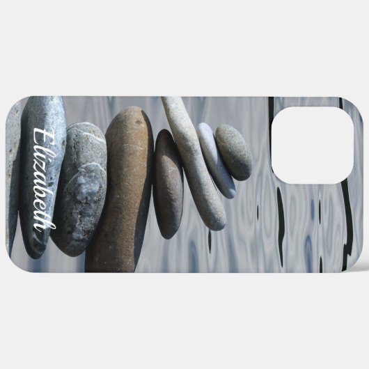Zen Stones, Zee, Meditatie Case-Mate iPhone Case (Achterkant / Rechts)