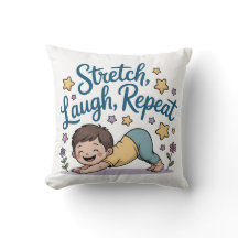 Zen Stretch lach herhaal yoga liefhebber
