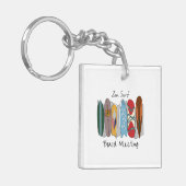 Zen Surfboard Vergadering Sleutelhanger (Voorkant Links)
