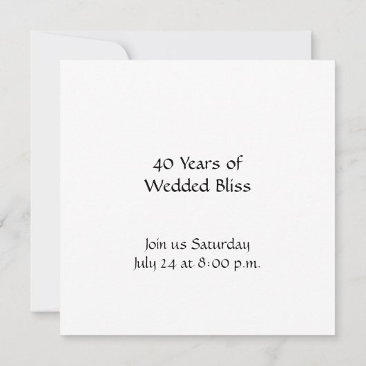 Zen-symbool met gelukskarakter kaart (Achterkant)