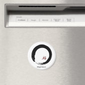 Zen-symbool met gelukskarakter magneet (Insitu (Vaatwasser))