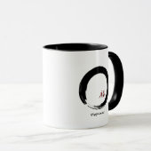 Zen-symbool met gelukskarakter mok (Voorkant rechts)