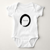 Zen-symbool met "Just be" Romper (Voorkant)
