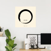 Zen-symbool Poster (Thuiskantoor)