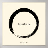 Zen-symbool Poster (Voorkant)