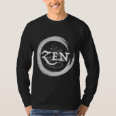 Zen-symbool wit t-shirt (Voorkant)