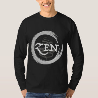 Zen-symbool wit t-shirt