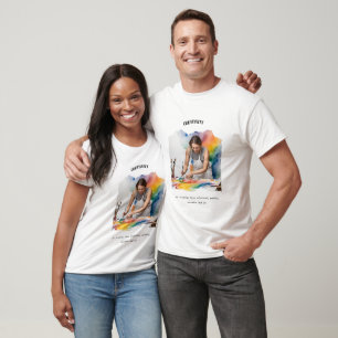 Zen T-shirt viert creatieve flow