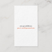 Zen Tai Ji Visitekaartje (Achterkant)