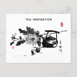 Zen&Tao Schilderen/Thee Inspiratie Feestdagenkaart