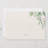 Zen Tea Party Kaart (Achterkant)