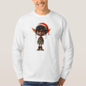 Zen Teen Christmas Elf Mannen T-shirt (Voorkant)