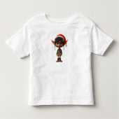 Zen Teen Christmas Elf Peuter T-shirt (Voorkant)