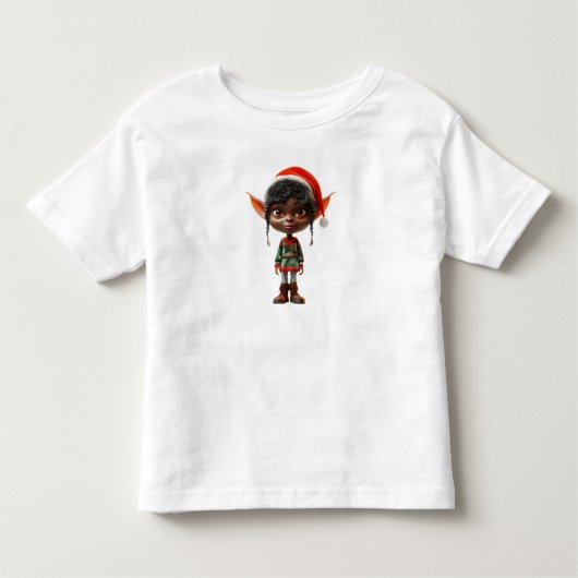 Zen Teen Christmas Elf Peuter T-shirt (Voorkant)
