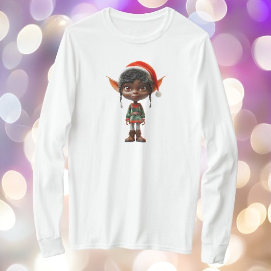 Zen Teen Christmas Elf Vrouwen T-shirt