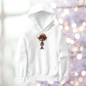 Zen Teen Kerstmis Elf Meisje Hoodie