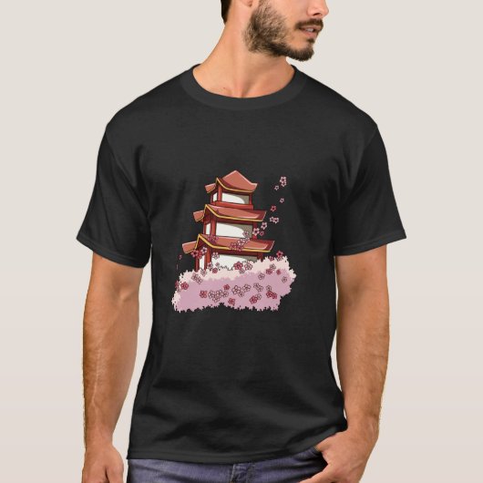 Zen Tempel Japan T-shirt (Voorkant)