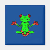 Zen Tree Frog Magneet (Voorkant)
