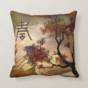 Zen Tree Pillow Kussen