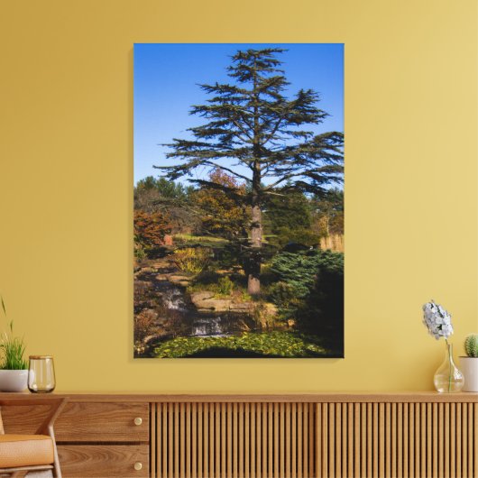 Zen Tree Portrait Canvas Afdruk (Insitu (Woonkamer))