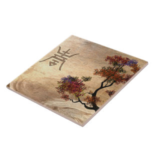 Zen Tree Tile Tegeltje