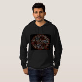 Zen Tri Arrows 2 (rood en grijs) Hoodie (Voorkant volledig)