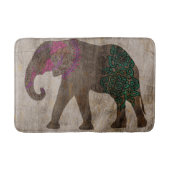 Zen Tribal Asian Elephant Badmat (Voorkant)