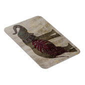 Zen Tribal Elephant Magneet (Rechterzijde)