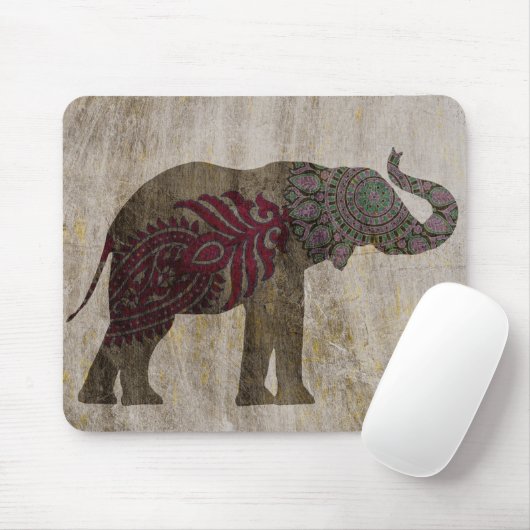 Zen Tribal Elephant Muismat (Met muis)