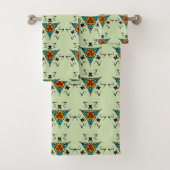 Zen Tribale Totem Bad Handdoek (Insitu)