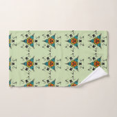 Zen Tribale Totem Bad Handdoek (Handdoek)