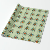 Zen Tribale Totem Cadeaupapier (Uitgerold)