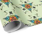 Zen Tribale Totem Cadeaupapier (Rol Hoek)